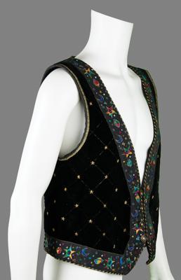 Lot #9300 Tom Petty's Ornate Space-Themed Vest by Leslie Harris - Image 3
