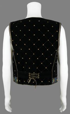 Lot #9300 Tom Petty's Ornate Space-Themed Vest by Leslie Harris - Image 4