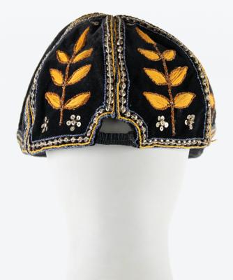 Lot #481 Tom Petty's Colorful Burmese Hat with Elephants and Flowers - Image 5