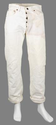 Lot #9311 Tom Petty's White Levi 501 Jeans