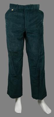 Lot #9312 Tom Petty's Green Corduroy Pants