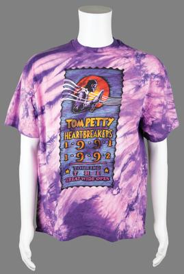 Lot #9315 Tom Petty's 1991-92 Purple Tie-Dye Tour