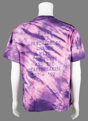 Lot #9315 Tom Petty's 1991-92 Purple Tie-Dye Tour Shirt - Image 2