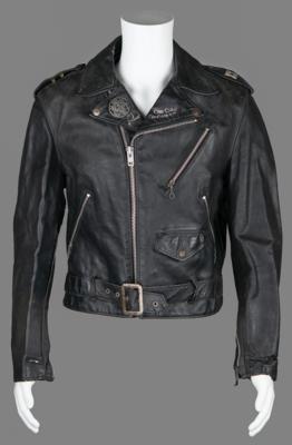 Lot #9191 Dee Dee Ramone Stage-Worn Schott Leather Jacket - worn at nearly 800 live Ramones concerts around the world!
