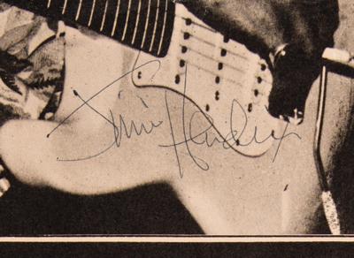Lot #9056 Jimi Hendrix Rare 1968 Signed Pasadena Radio (KPPC) Poster - Image 3