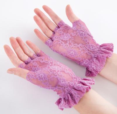 Lot #9246 Prince's Purple Rain Purple Lace Gloves