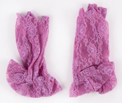 Lot #9246 Prince's Purple Rain Purple Lace Gloves - Image 3