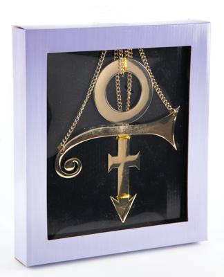 Lot #9232 Prince '3 Chains o' Gold' Replica Necklace (Official Merchandise)
