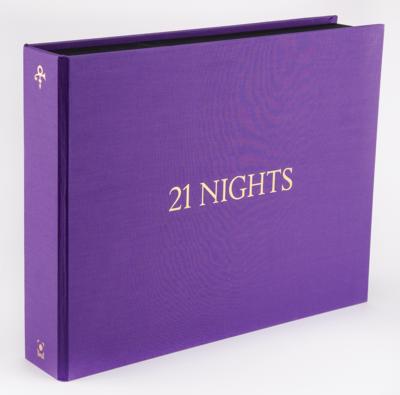 Lot #9238 Prince: 21 Nights - The Official Prince Opus (Rare, Limited Edition Oversized Book with iPod) - Image 3