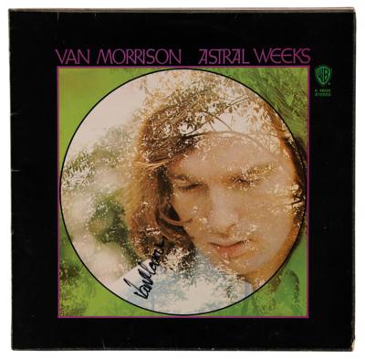Lot #9144 Van Morrison Signed Album - Astral Weeks