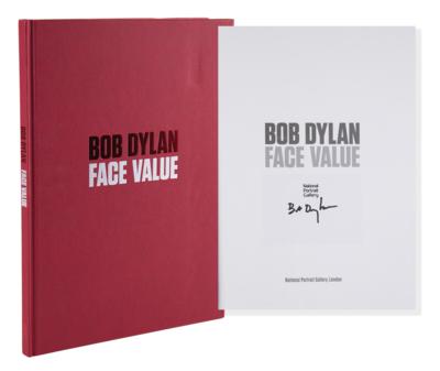 Lot #9052 Bob Dylan Signed Limited Edition 'Face Value' Book - Released for his 80th birthday