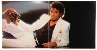 Lot #9211 Michael Jackson Signed Album - Thriller - Image 3