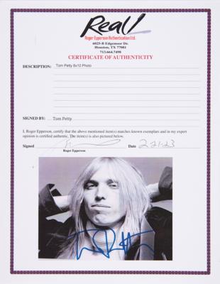 Lot #9169 Tom Petty Signed Photograph - Image 2
