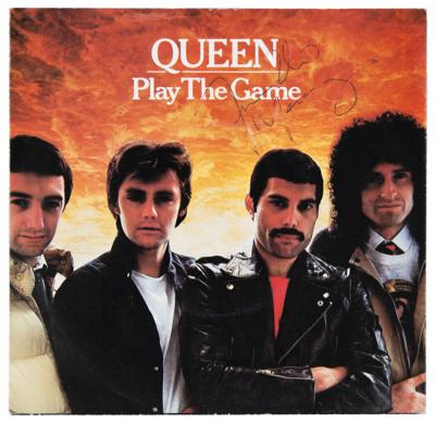 Lot #9101 Freddie Mercury Signed 45 RPM Single -