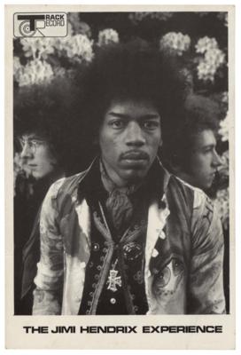 Lot #9069 Jimi Hendrix Experience 1967 Track Records Promotional Card