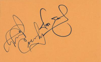 Lot #9289 Everly Brothers Signatures