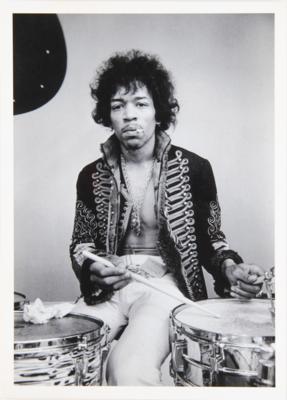 Lot #9068 Jimi Hendrix Photograph by Jim Marshall