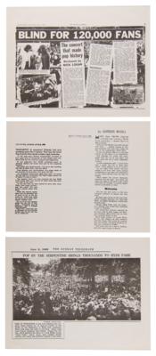 Lot #9136 Blind Faith 1969 Press Kit Folder - Image 5