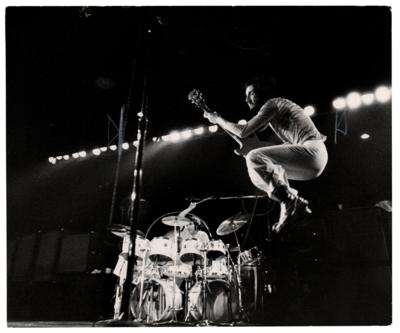 Lot #9084 The Who: Pete Townshend and Keith Moon Original Photograph by Robert Ellis