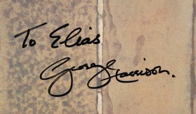 Lot #9021 George Harrison Signed Album - Somewhere In England - Image 2