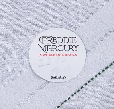 Lot #9103 Freddie Mercury Personally-Owned Monogrammed 'F' Handkerchief - Image 3