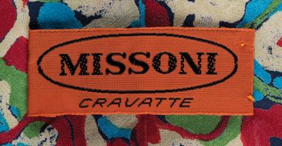 Lot #9098 Freddie Mercury Personally-Owned Italian Silk Necktie by Missoni Cravatte - Image 4
