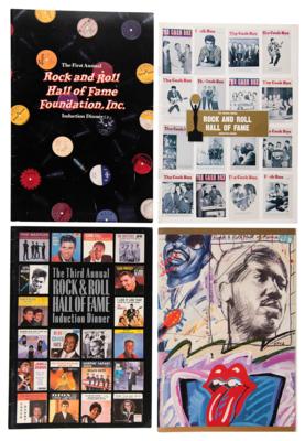 Lot #9286 Rock and Roll Hall of Fame - Original set of the first (10) induction dinner programs - Image 2