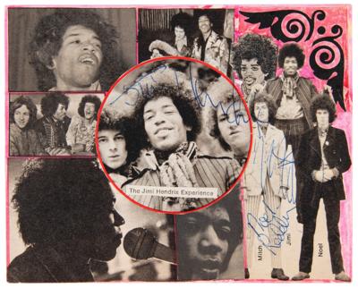 Lot #9061 Jimi Hendrix Experience Signed Photograph - Obtained In-Person at the Halle Münsterland in 1969 - Image 2