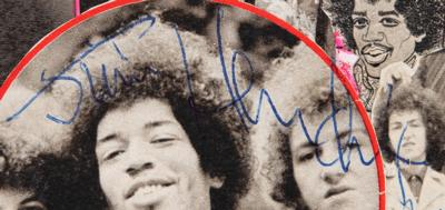 Lot #9061 Jimi Hendrix Experience Signed Photograph - Obtained In-Person at the Halle Münsterland in 1969 - Image 3