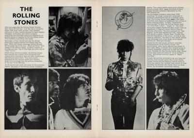 Lot #9077 Rolling Stones and Lynyrd Skynyrd 1976 Knebworth Fair Program - Image 2