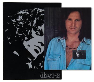 Lot #9086 Jim Morrison Signed 1968 Doors Concert Program - Obtained In-Person at Asbury Park - Image 1