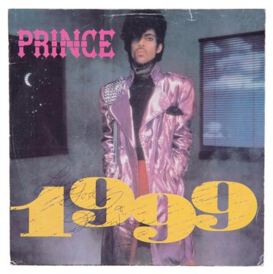Lot #9225 Prince Signed 45 RPM Picture Sleeve - '1999' - Image 3