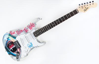 Lot #9096 Pink Floyd: Roger Waters Signed Electric Guitar with Airbrushed 'The Wall' Artwork - Image 2