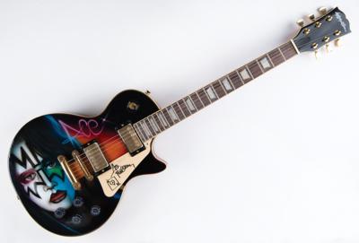 Lot #9209 KISS: Ace Frehley Signed Electric Guitar with Airbrushed 'Space Ace' Artwork - Image 2
