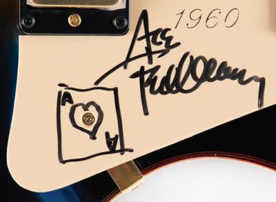 Lot #9209 KISS: Ace Frehley Signed Electric Guitar with Airbrushed 'Space Ace' Artwork - Image 3