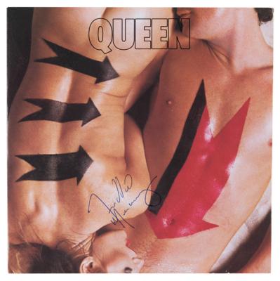 Lot #9104 Freddie Mercury Signed 45 RPM Record -'Body Language'