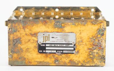 Lot #187 JPL Robotic Space Probe VHF Radio Amplifier - Image 4