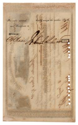 Lot #123 Johns Hopkins Document Signed - Image 2