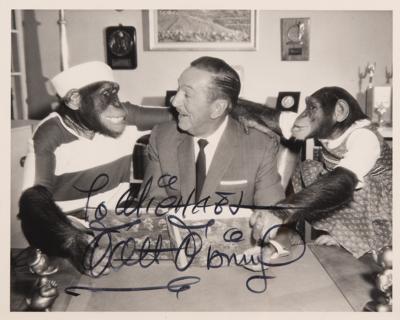 Lot #326 Walt Disney Signed Photograph