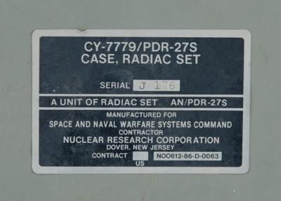 Lot #168 AN/PDR-27S Radiac Set - Image 7