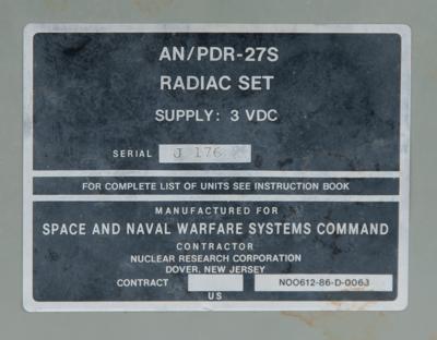 Lot #168 AN/PDR-27S Radiac Set - Image 8