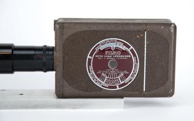 Lot #174 Bell & Howell 16mm Filmo Movie Camera with Telephoto Lens - Image 5