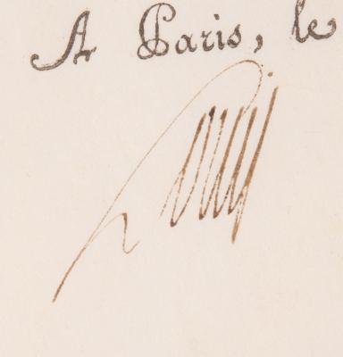 Lot #70 King Louis XVI Document Signed - Image 2