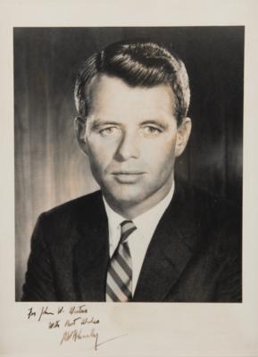 Lot #126 Robert F. Kennedy Signed Photograph