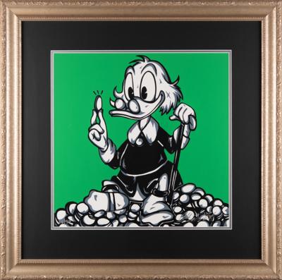 Lot #336 Scrooge McDuck Limited Edition Serigraph by Allison Lefcort - Image 2