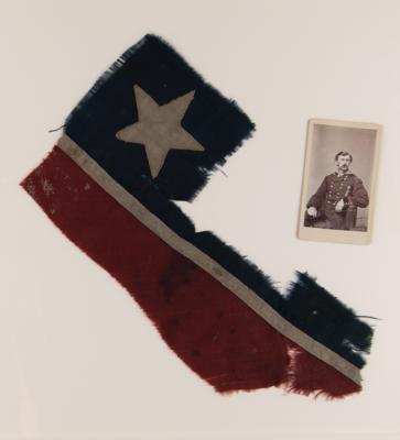 Lot #205 Battle of Cedar Creek Confederate Battle Flag Relic - Only Known Example! - Image 2