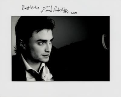 Lot #490 Harry Potter: Daniel Radcliffe Signed Photograph - Image 1