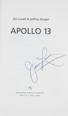 Lot #294 Alan Shepard and James Lovell (2) Signed Books -Apollo 13 and Moon Shot - Image 2