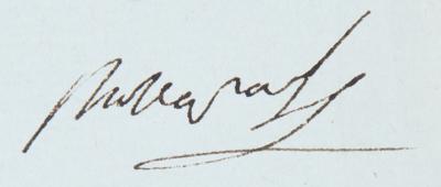Lot #214 Napoleon Document Signed - Image 3