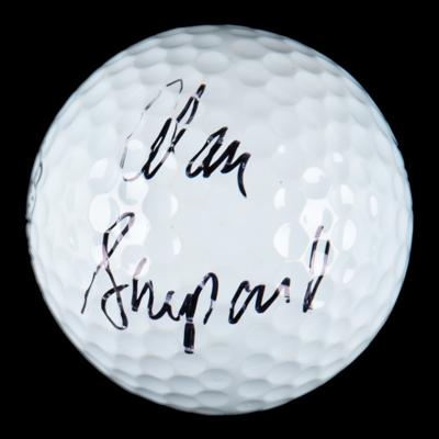 Lot #293 Alan Shepard Signed Golf Ball